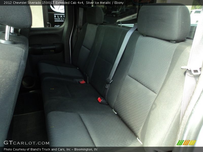 Silver Ice Metallic / Ebony 2012 Chevrolet Silverado 1500 LT Extended Cab 4x4