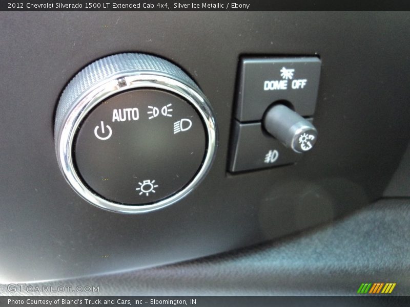 Silver Ice Metallic / Ebony 2012 Chevrolet Silverado 1500 LT Extended Cab 4x4