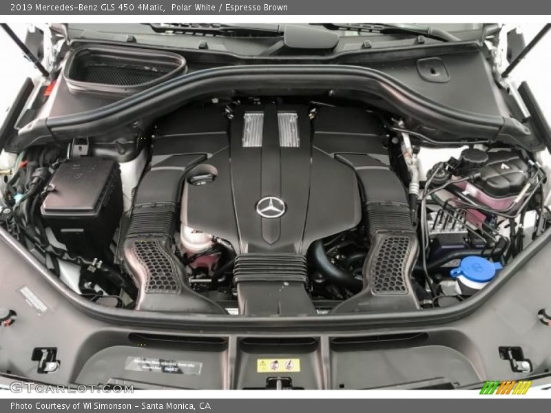 Polar White / Espresso Brown 2019 Mercedes-Benz GLS 450 4Matic