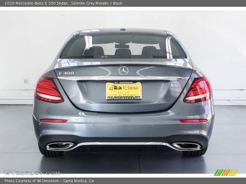 Selenite Grey Metallic / Black 2019 Mercedes-Benz E 300 Sedan
