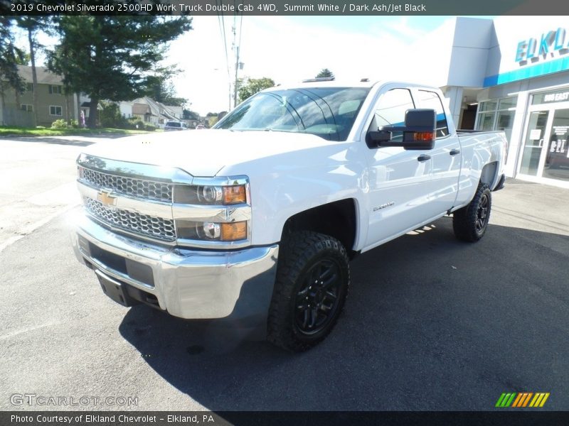 Summit White / Dark Ash/Jet Black 2019 Chevrolet Silverado 2500HD Work Truck Double Cab 4WD