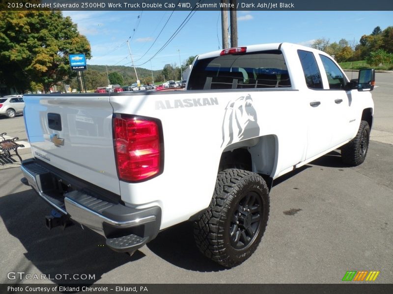 Summit White / Dark Ash/Jet Black 2019 Chevrolet Silverado 2500HD Work Truck Double Cab 4WD