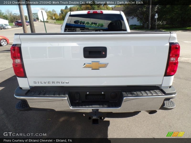 Summit White / Dark Ash/Jet Black 2019 Chevrolet Silverado 2500HD Work Truck Double Cab 4WD