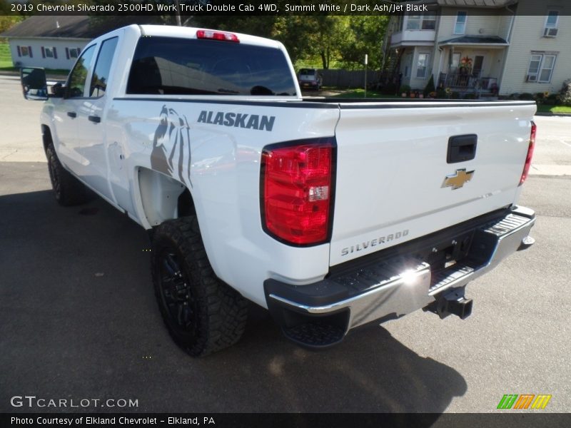 Summit White / Dark Ash/Jet Black 2019 Chevrolet Silverado 2500HD Work Truck Double Cab 4WD