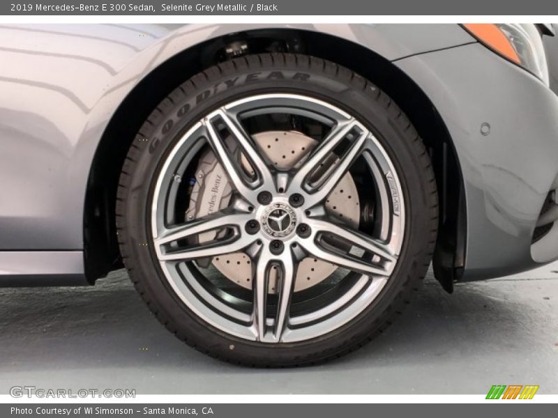 Selenite Grey Metallic / Black 2019 Mercedes-Benz E 300 Sedan