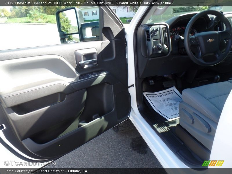 Summit White / Dark Ash/Jet Black 2019 Chevrolet Silverado 2500HD Work Truck Double Cab 4WD
