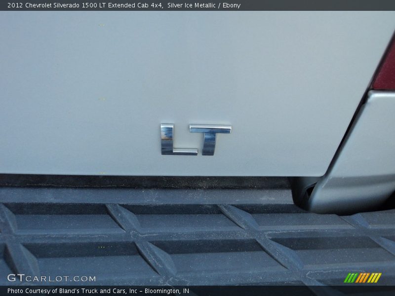 Silver Ice Metallic / Ebony 2012 Chevrolet Silverado 1500 LT Extended Cab 4x4