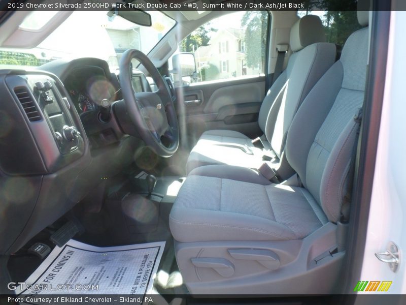 Summit White / Dark Ash/Jet Black 2019 Chevrolet Silverado 2500HD Work Truck Double Cab 4WD