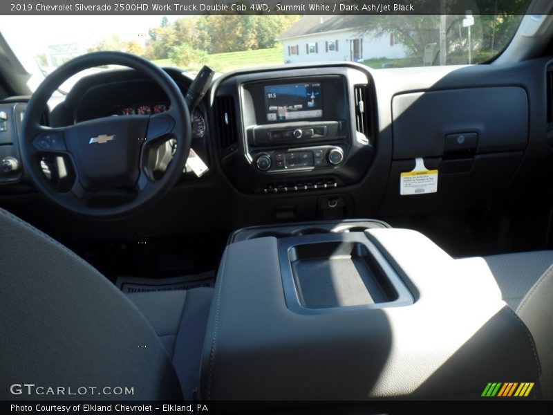 Summit White / Dark Ash/Jet Black 2019 Chevrolet Silverado 2500HD Work Truck Double Cab 4WD