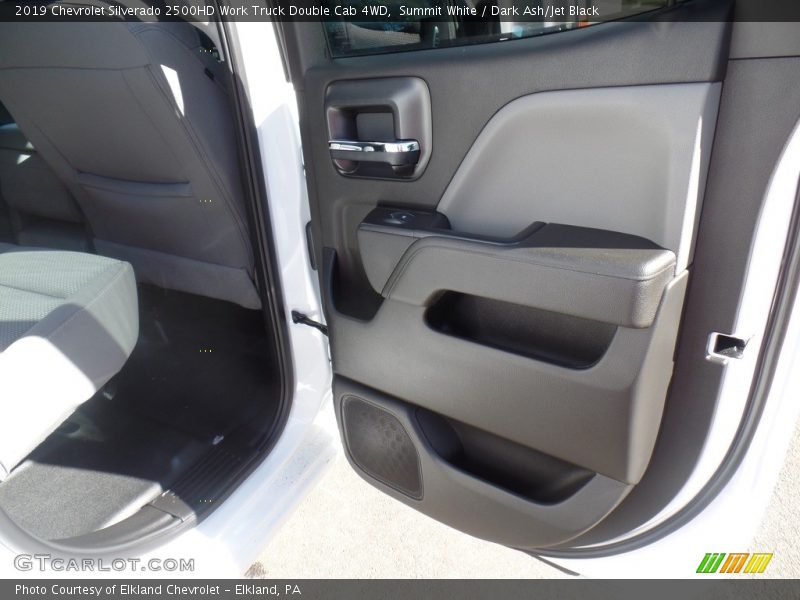 Summit White / Dark Ash/Jet Black 2019 Chevrolet Silverado 2500HD Work Truck Double Cab 4WD
