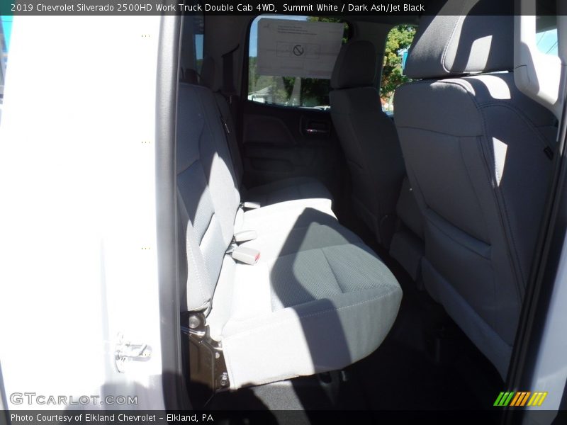 Summit White / Dark Ash/Jet Black 2019 Chevrolet Silverado 2500HD Work Truck Double Cab 4WD