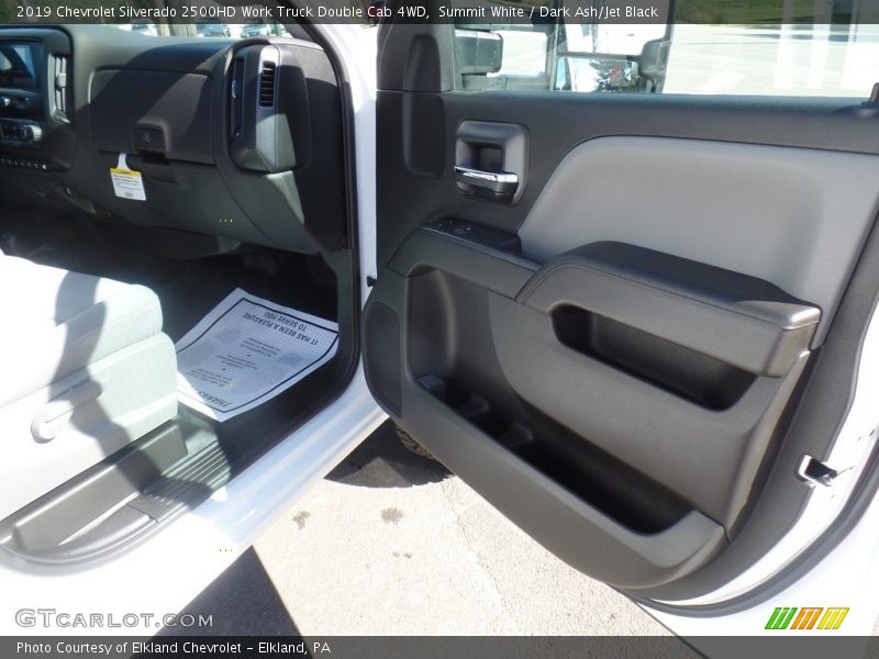 Summit White / Dark Ash/Jet Black 2019 Chevrolet Silverado 2500HD Work Truck Double Cab 4WD