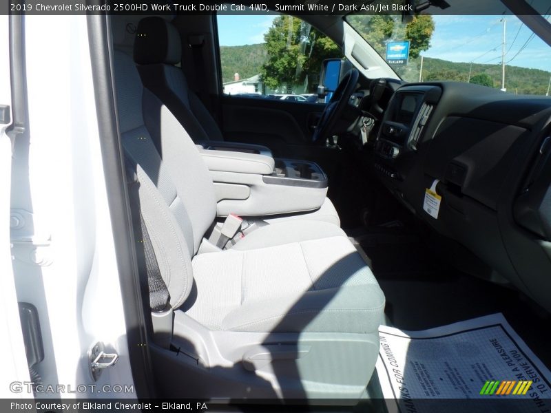 Summit White / Dark Ash/Jet Black 2019 Chevrolet Silverado 2500HD Work Truck Double Cab 4WD