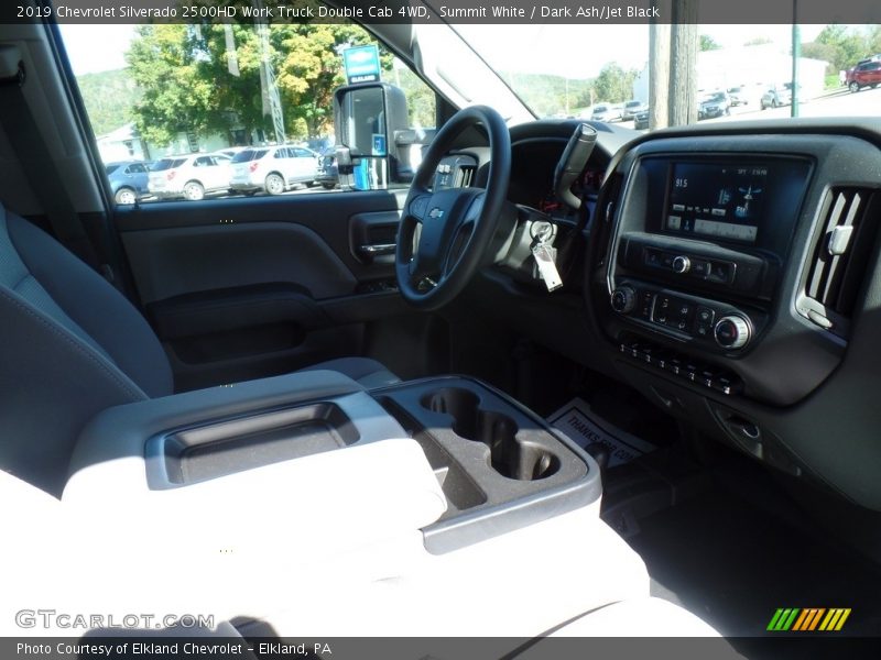 Summit White / Dark Ash/Jet Black 2019 Chevrolet Silverado 2500HD Work Truck Double Cab 4WD