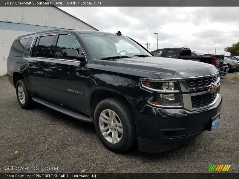 Black / Cocoa/Dune 2017 Chevrolet Suburban LT 4WD