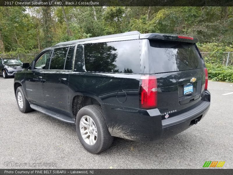 Black / Cocoa/Dune 2017 Chevrolet Suburban LT 4WD