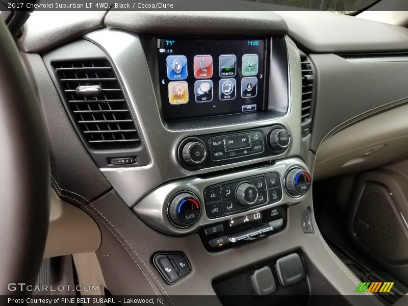 Black / Cocoa/Dune 2017 Chevrolet Suburban LT 4WD