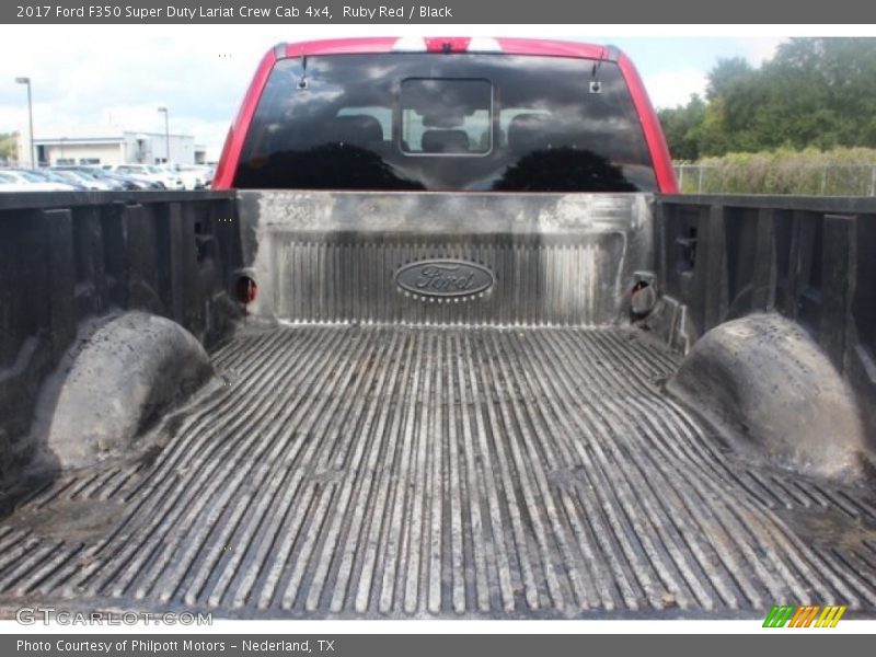 Ruby Red / Black 2017 Ford F350 Super Duty Lariat Crew Cab 4x4