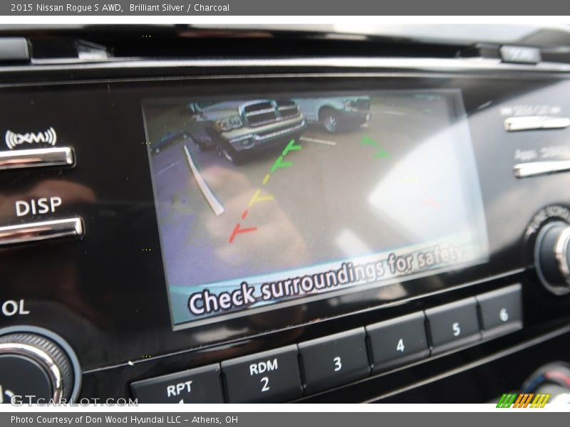 Brilliant Silver / Charcoal 2015 Nissan Rogue S AWD