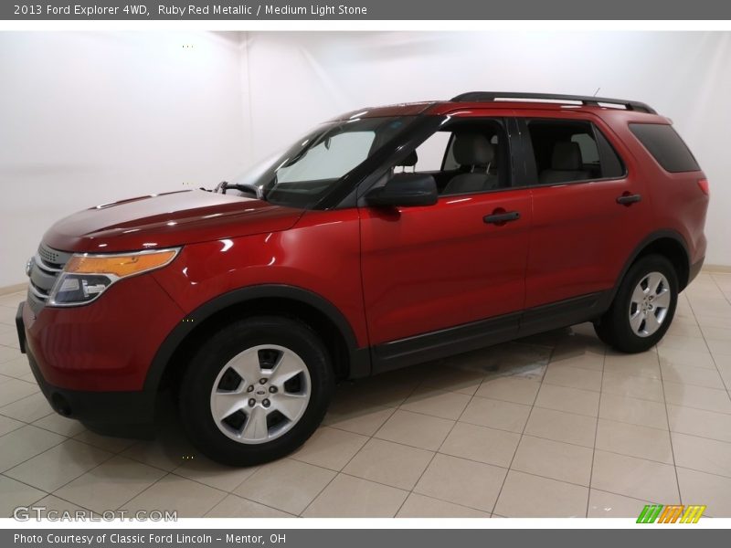 Ruby Red Metallic / Medium Light Stone 2013 Ford Explorer 4WD