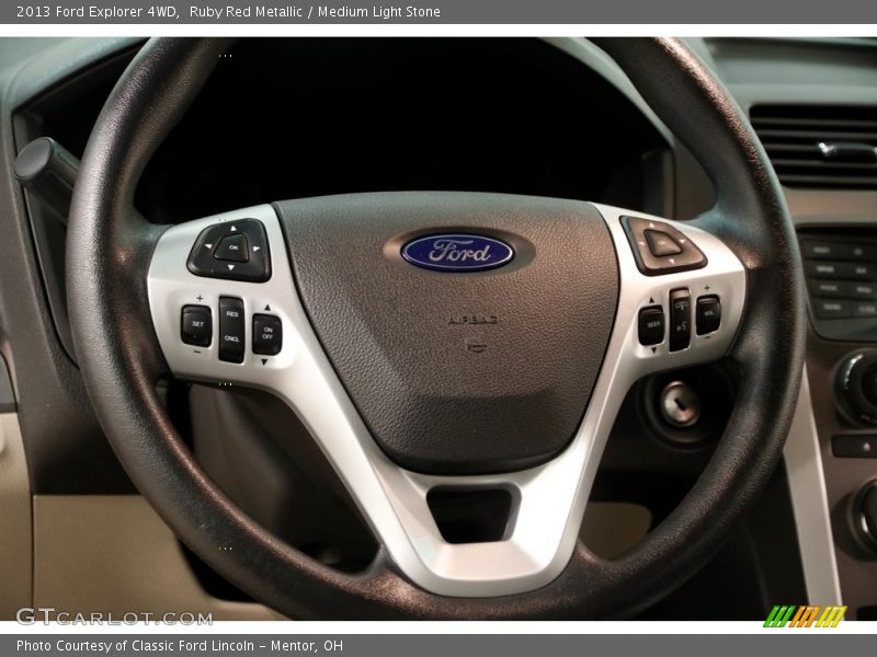 Ruby Red Metallic / Medium Light Stone 2013 Ford Explorer 4WD