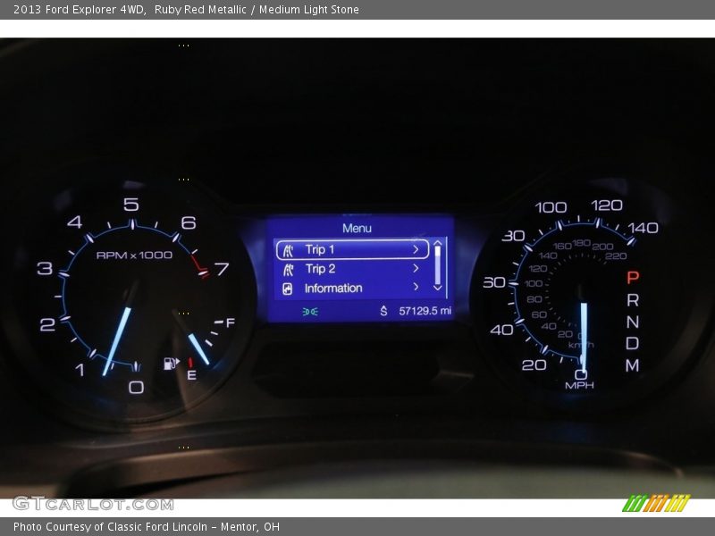 Ruby Red Metallic / Medium Light Stone 2013 Ford Explorer 4WD