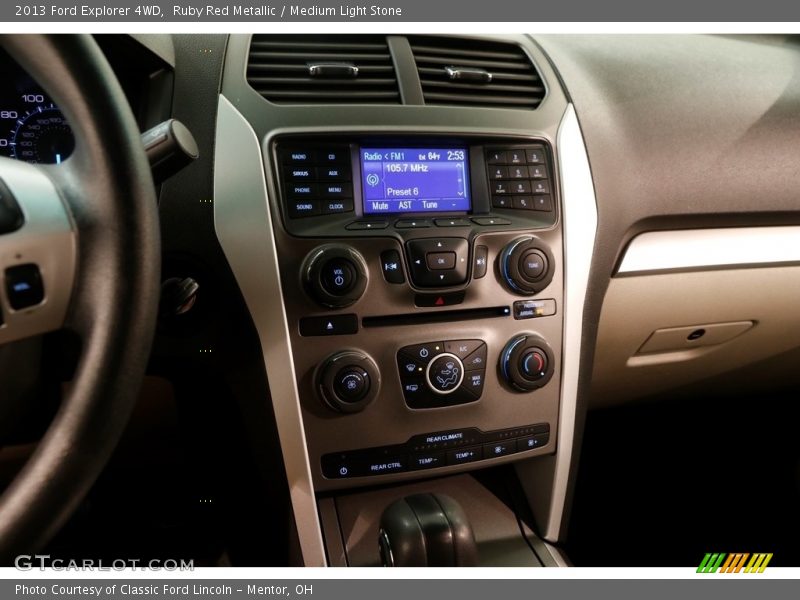 Ruby Red Metallic / Medium Light Stone 2013 Ford Explorer 4WD