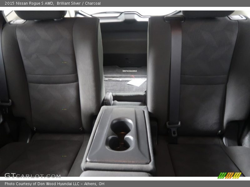 Brilliant Silver / Charcoal 2015 Nissan Rogue S AWD