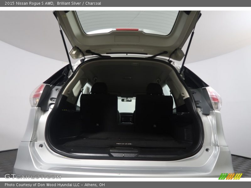 Brilliant Silver / Charcoal 2015 Nissan Rogue S AWD