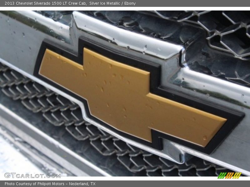 Silver Ice Metallic / Ebony 2013 Chevrolet Silverado 1500 LT Crew Cab