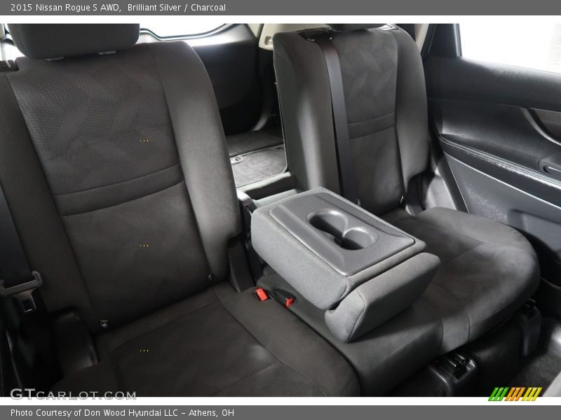 Brilliant Silver / Charcoal 2015 Nissan Rogue S AWD