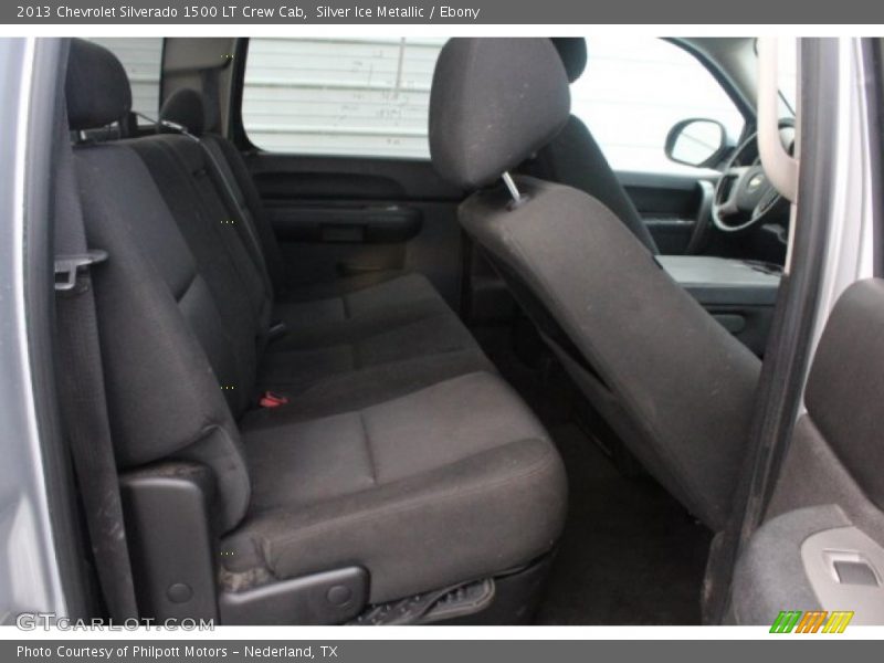 Silver Ice Metallic / Ebony 2013 Chevrolet Silverado 1500 LT Crew Cab