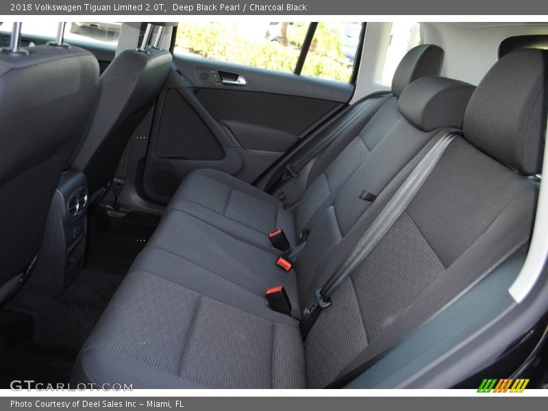 Deep Black Pearl / Charcoal Black 2018 Volkswagen Tiguan Limited 2.0T