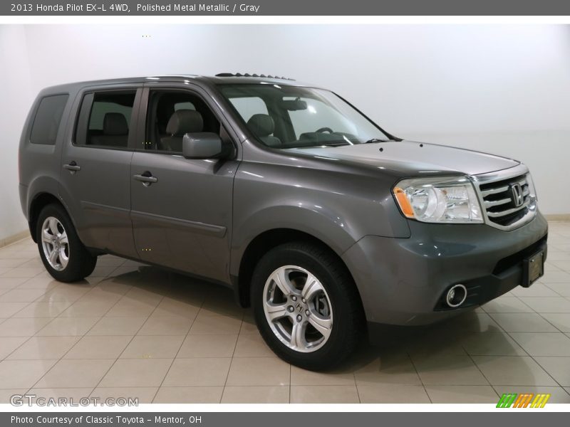 Polished Metal Metallic / Gray 2013 Honda Pilot EX-L 4WD