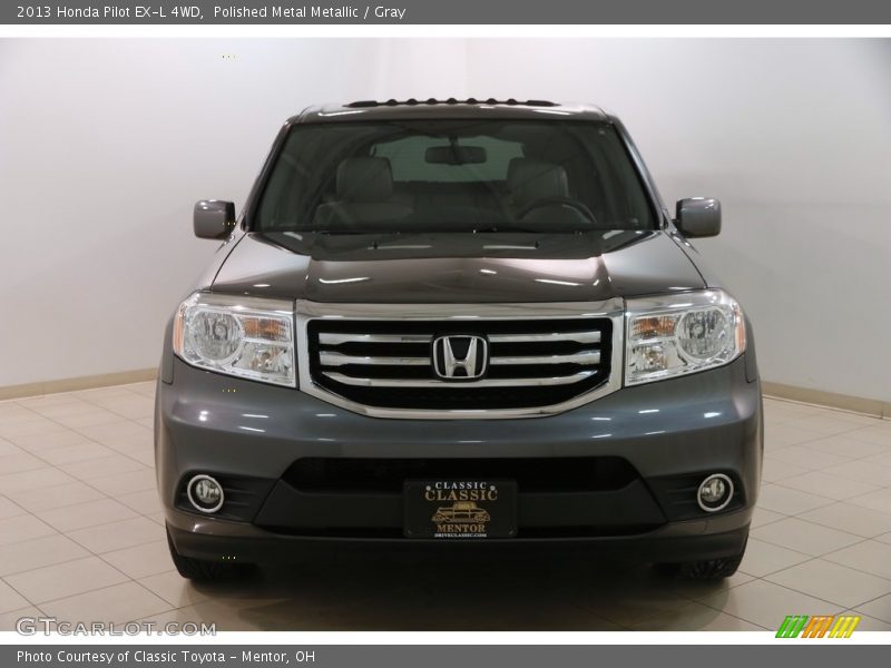 Polished Metal Metallic / Gray 2013 Honda Pilot EX-L 4WD