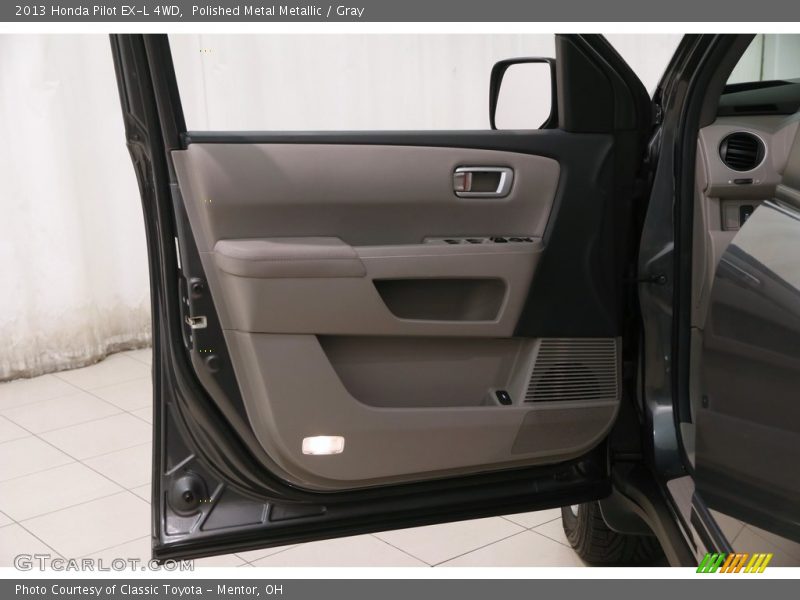 Polished Metal Metallic / Gray 2013 Honda Pilot EX-L 4WD