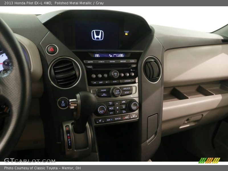 Polished Metal Metallic / Gray 2013 Honda Pilot EX-L 4WD