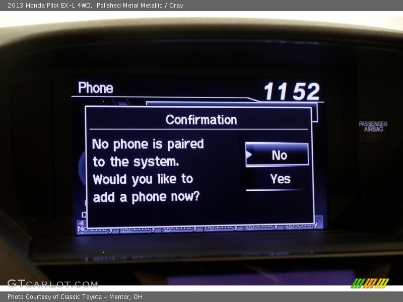 Polished Metal Metallic / Gray 2013 Honda Pilot EX-L 4WD