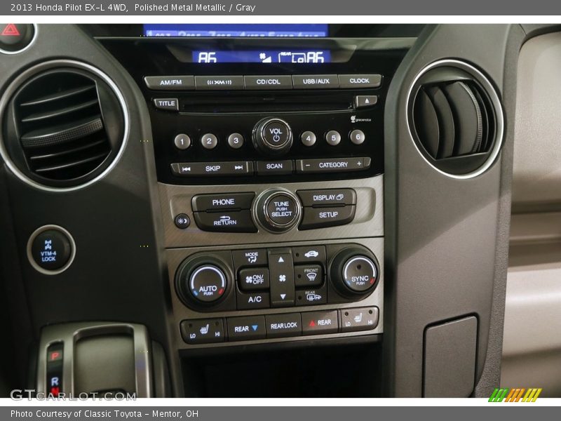Polished Metal Metallic / Gray 2013 Honda Pilot EX-L 4WD