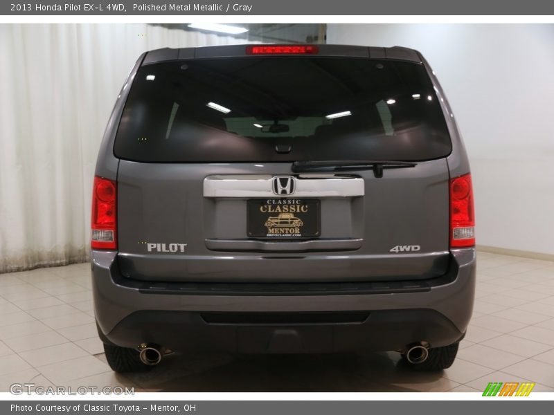 Polished Metal Metallic / Gray 2013 Honda Pilot EX-L 4WD