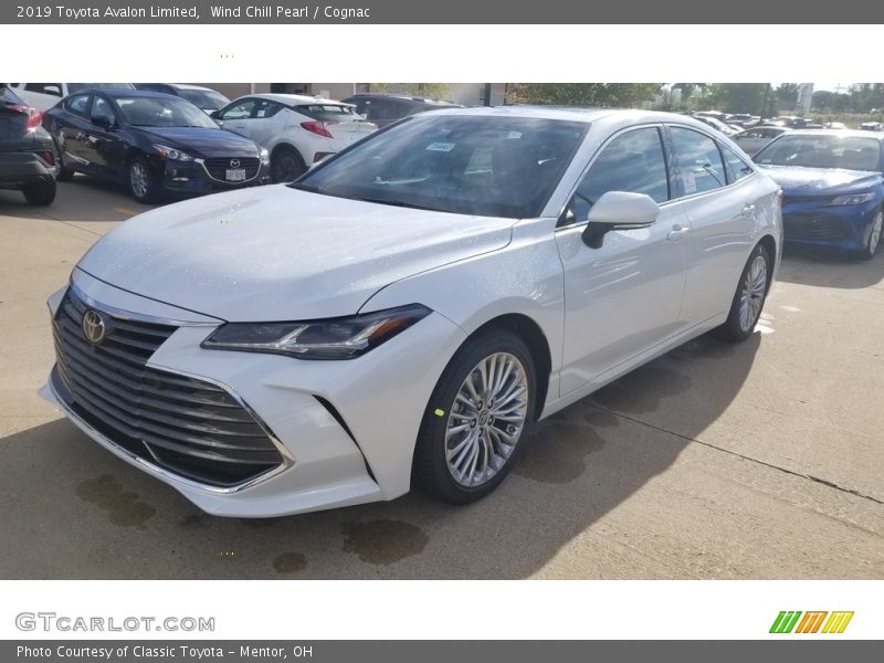 Wind Chill Pearl / Cognac 2019 Toyota Avalon Limited