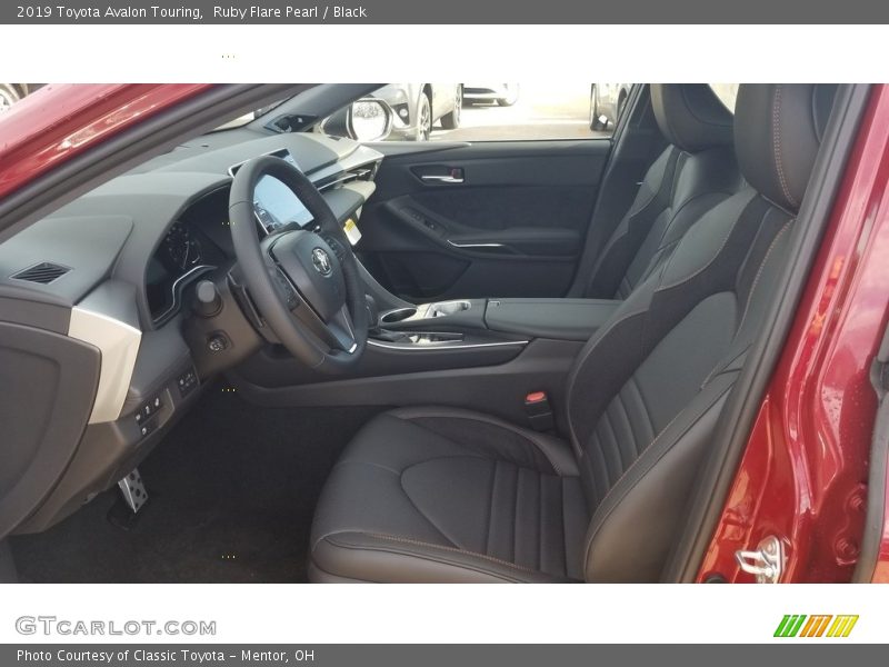 Ruby Flare Pearl / Black 2019 Toyota Avalon Touring