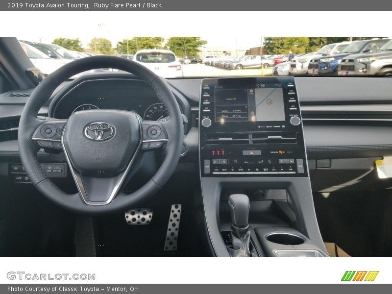Ruby Flare Pearl / Black 2019 Toyota Avalon Touring