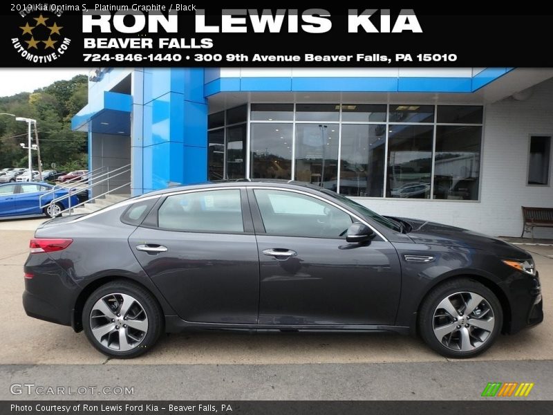 Platinum Graphite / Black 2019 Kia Optima S