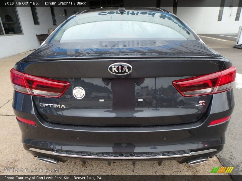 Platinum Graphite / Black 2019 Kia Optima S
