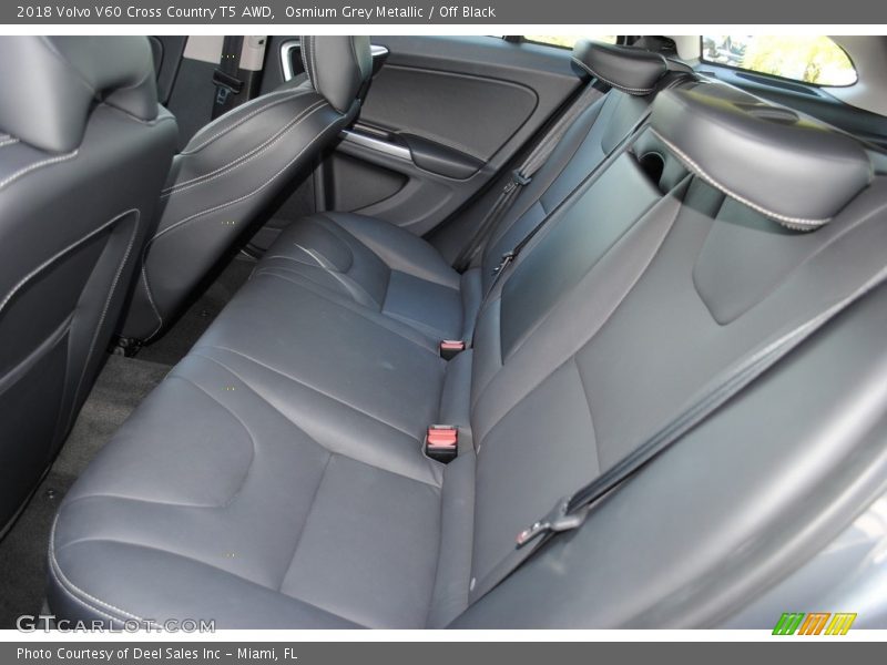 Rear Seat of 2018 V60 Cross Country T5 AWD