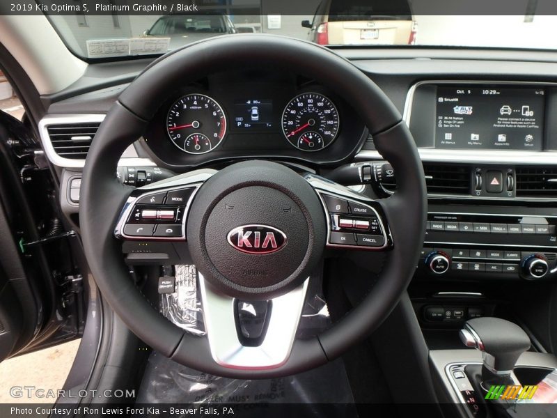 Platinum Graphite / Black 2019 Kia Optima S