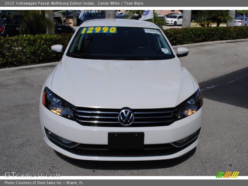 Candy White / Titan Black 2015 Volkswagen Passat Wolfsburg Edition Sedan