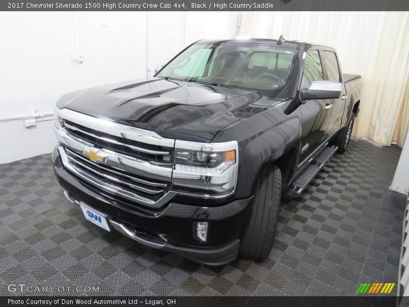 Black / High Country Saddle 2017 Chevrolet Silverado 1500 High Country Crew Cab 4x4