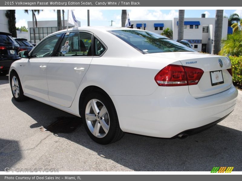 Candy White / Titan Black 2015 Volkswagen Passat Wolfsburg Edition Sedan